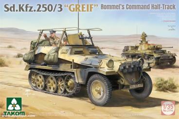 Sd.Kfz.250/3 "Greif" - Le véhicule blindé radio de Rommel 