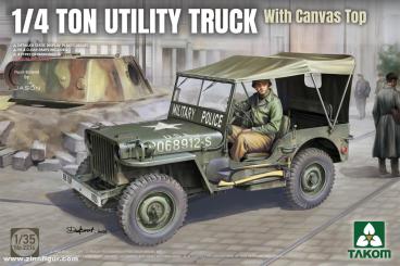 1/4 ton Utility Truck mit Plane 