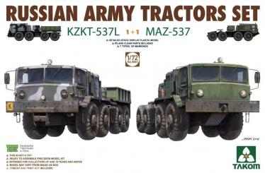 Zugmaschinen KZKT-537L & MAZ-537 