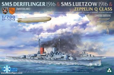 SMS Derfflinger & SMS Lützow & Classe Q Zeppelin - 1916 