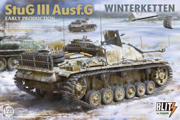 StuG.III Ausf.G avec chaînes d'hiver 