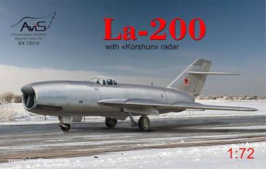 La-200 avec radar Korshun 