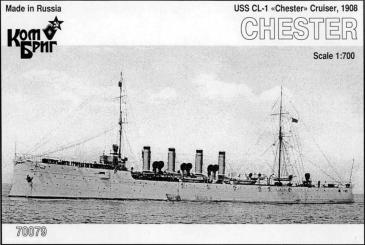 Croiseur USS Chester CL-1 - 1908 