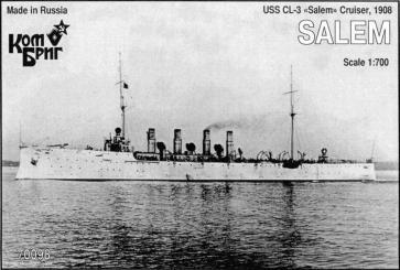 Croiseur USS Salem CL-3 - 1908 