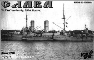 Battleship Slava - 1917 - Full Hull Kit 