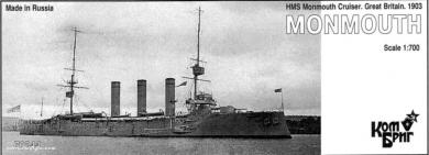 Cruiser HMS Monmouth - 1903 