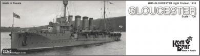 Light Cruiser HMS Gloucester - 1910 