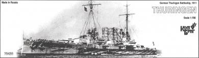 Cuirassé SMS Thüringen - 1911 