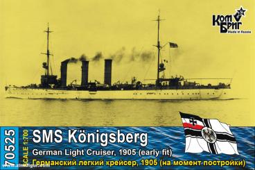 Croiseur léger SMS Königsberg - 1907 