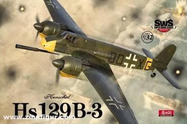 Hs 129B-3 mit 75 mm Kanone 