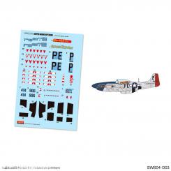 Kit de marquage P-51D 3 