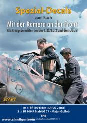Special decals for the book "Mit der Kamera an der Front". As war correspondents with I.(J)/LG 2 and JG 77 