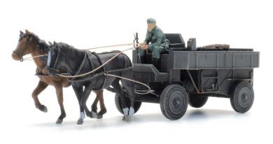 Wagon de campagne en acier Hf.7 de la Wehrmacht 