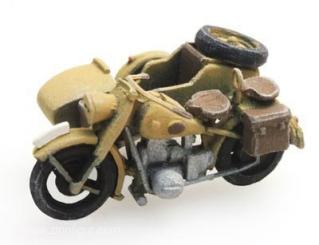 BMW R75 avec side-car - jaune 