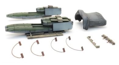 Chargement : bombe volante V1 pour wagon de marchandises 