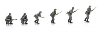 Infanterie de la Wehrmacht en patrouille 