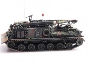 Char de dépannage M88 "Bundeswehr" camouflage par taches - transport ferroviaire 