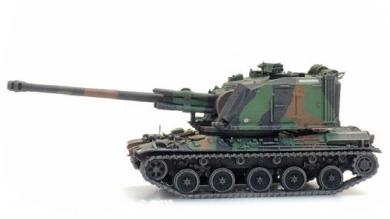 FR AMX 30 AUF 1 155 mm camo transport ferroviaire 
