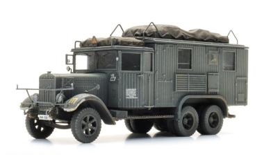 WM Henschel 33 D1 Kfz. 72 Voiture radio grise 
