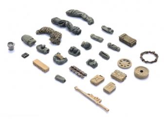 Accessoires pour Sd.Kfz. 250/251 jaune 