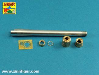 150mm Barrel with Muzzle Brake for German E-100 Heavy Tank Krupp Turret 