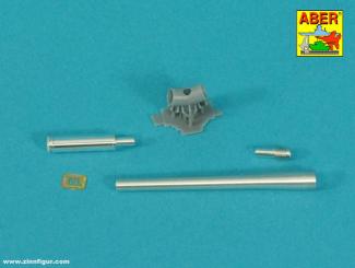 90 mm M-36 tank barrel Y-Shaped Muzzel Brake without mantlet cover for U.S. M47 Patton 