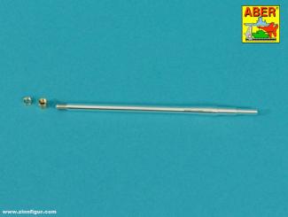 U.S. 90 mm M3 barrel with thread protector for tank destroyer M36 