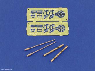 2 x MG 34 Gun Barrels 