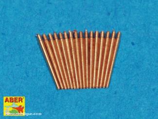 Set of 16 pcs 37mm L/83 Barrels SK C/30 for German War Ships 