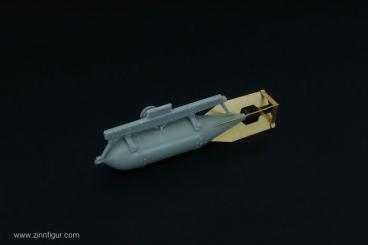 Japanese 250 Kg Bomb with Rack 