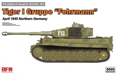 Tiger I Gruppe "Fehrmann" - Northern Germany April 1945 