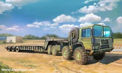 MAN KAT1M1014 8x8 Lkw mit M870A1 Anhänger 