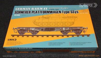 Schwerer Plattformwagen Type SSys 