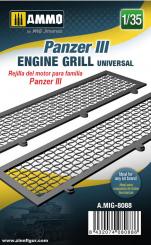 Grille d'aération moteur Panzer III - Universel 
