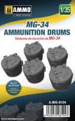 Tambours de munitions MG-34 