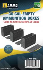 Caisses de munitions vides .30 cal 