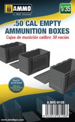 Caisses de munitions vides .50 cal 