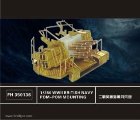 4x Royal Navy Pom-Pom 