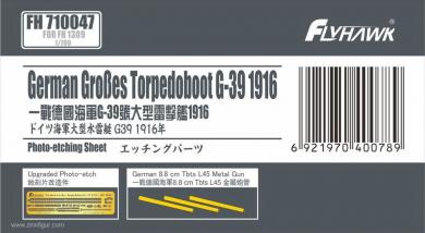 Torpedoboot G-39 Photo Etching Sheet 