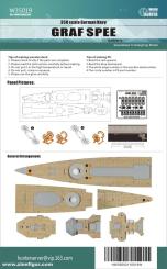 Panzerschiff Graf Spee Holzdeck 