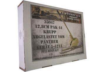 12,8 cm PaK44 Krupp abgelastet 