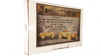 2cm Gebirgsflak 38 auf Schwimmwagen Typ 166 Conversion Set 