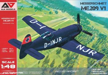 Me.209 V1 "Prototype record 