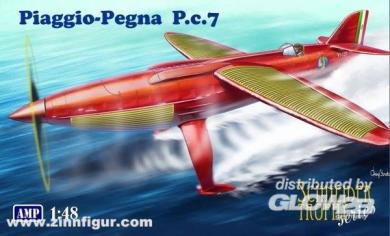 AMP 72015 Aircraft Piaggio-pegna P.c.7 Racing Seaplane Model Kit 1 72 Scale for sale online 