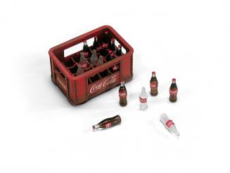 Plastic Box Coca Cola Bottles 