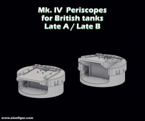 Mk.IV Periscopes for British tanks - Late A/ Late B 