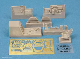 Bf 109E Cockpit Set 