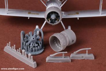 Gloster Gladiator Engine & Cowling Set 