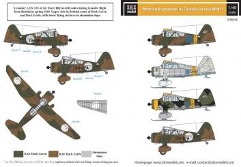 Westland Lysander "Finlande WK2 