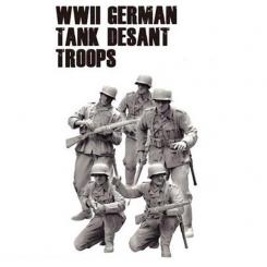 WW2 German Tank Desant Troops 